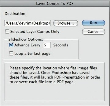 Layer Comps to PDF Layer Comps to PDF