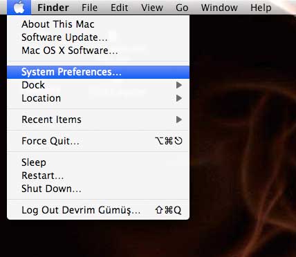 System Preferences