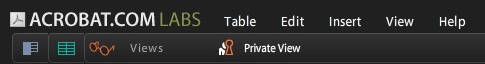 Tables Menüler