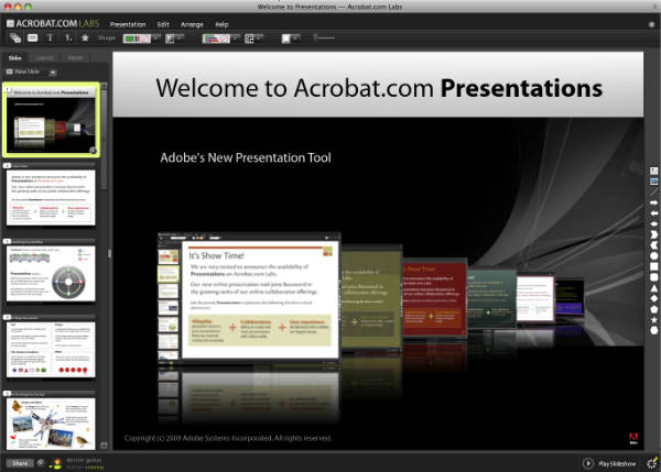 Presentations Arayüz