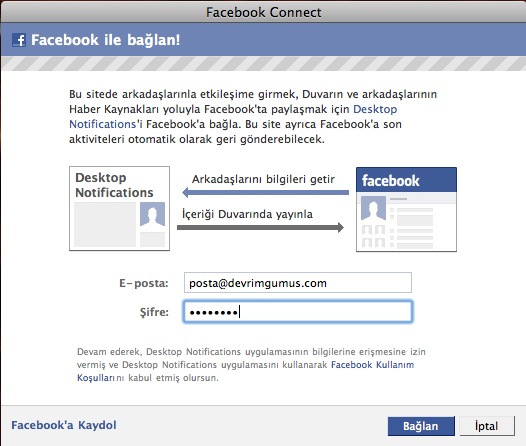 Facebook Kullanıcı Ayarları Facebook Kullanıcı Ayarları