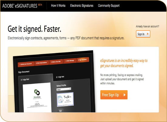 Adobe eSignatures
